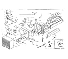 Kenmore 1066657033 refrigerator icemaker parts diagram