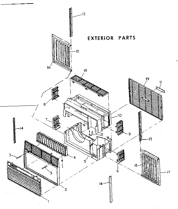Exterior parts