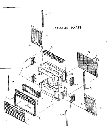 Exterior parts