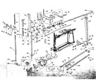 Kenmore 158353 presser bar and shuttle assembly diagram