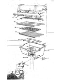 Grill and burner section