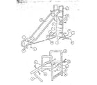 Sears 51270016 replacement parts diagram