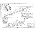 Craftsman 53592000 jackshaft and chain assembly diagram