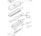 Salton GM-5 replacement parts diagram