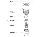 Craftsman 10217318 check valves-vertical piston type-1" inlet diagram