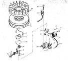 Tecumseh HS50-67106C magneto no. 610862 diagram