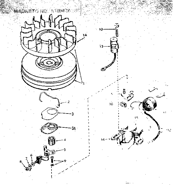 Magneto no. 610942a