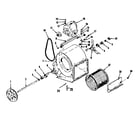 Kenmore 8676479 h-q blower assembly diagram