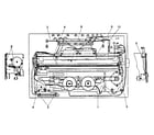 OKI Data MICROLINE 84 general assy. diagm. (ly-42859-2) (for 115v) (2nd edition) diagram