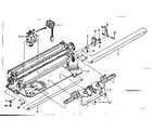 OKI Data MICROLINE 84 printer unit (1lr-1217) diagram