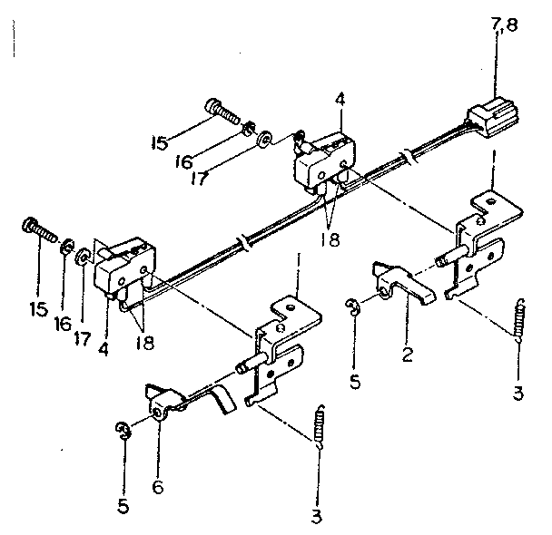 Paper out assembly (4lr-129907)