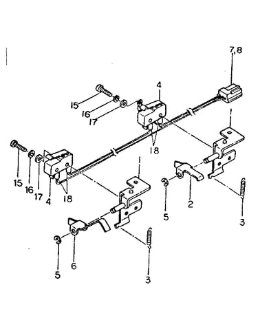 Paper out assembly (4lr-129907)