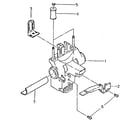 OKI Data MICROLINE 84 carriage assembly (4lr-191870-3) diagram