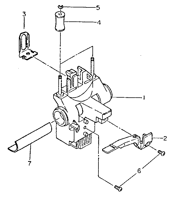 Carriage assembly (4lr-191870-3)