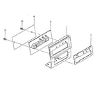 OKI Data MICROLINE 84 operation panel assembly (4lm-59767) diagram