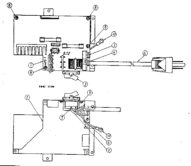 Power supply assembly (2lr-192199-2) (1/2)
