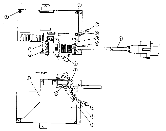 Power supply assembly (2lr-192199-3) (1/2)