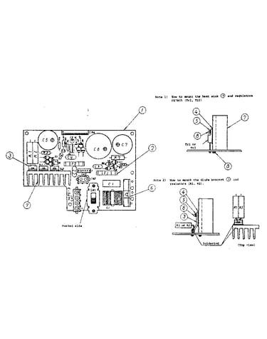 Hlps-3 circuit board assembly (ly-43361-3)