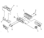 OKI Data MICROLINE 84 sprocket assembly (l) (fmx-35150-2) diagram