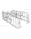 Floor frame and wall assembly