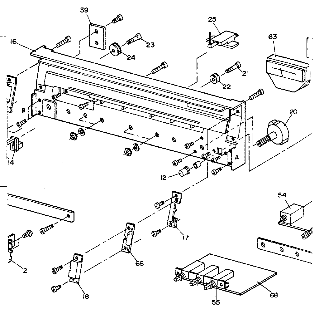 Front chassis assembly