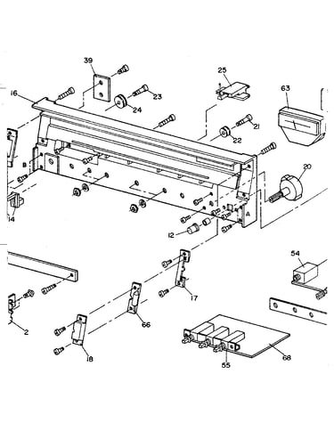 Front chassis assembly