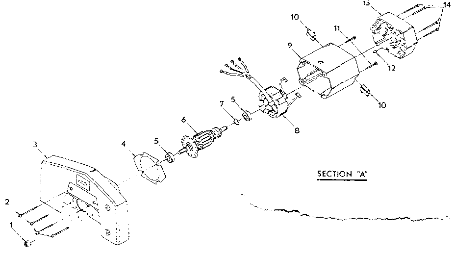 Field and armature assembly