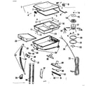 Kenmore 20822300 unit parts diagram