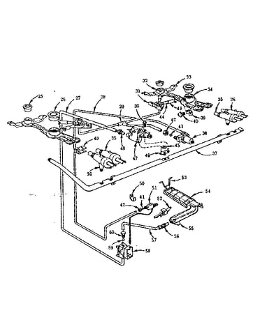 Burner section