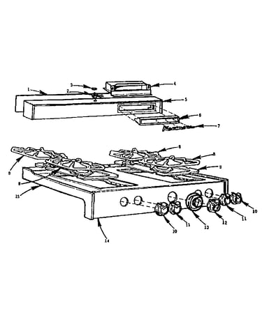 Backguard and main top