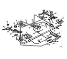 Kenmore 103728614 burner section diagram