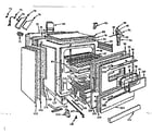 Kenmore 103728614 body section diagram