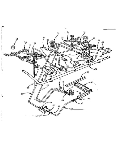 Burner section