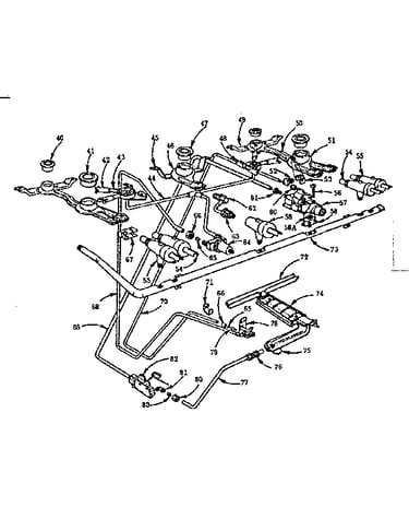Burner section