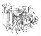 Kenmore 103730611 body section diagram