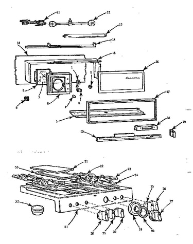 Backguard and maintop