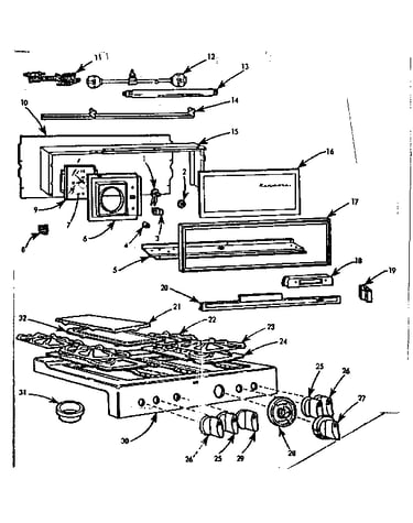 Backguard and maintop