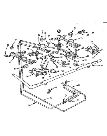 Burner section