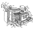 Kenmore 103733610 body section diagram