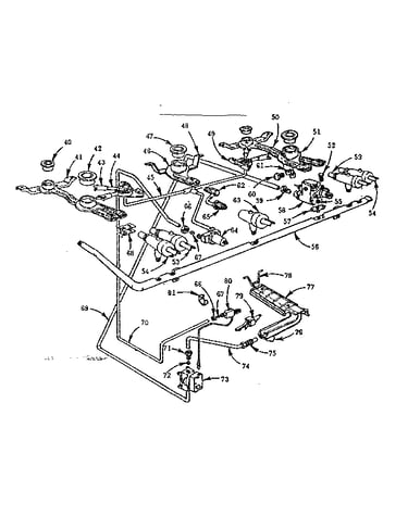 Burner section