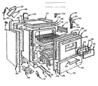 Kenmore 103734610 body section diagram
