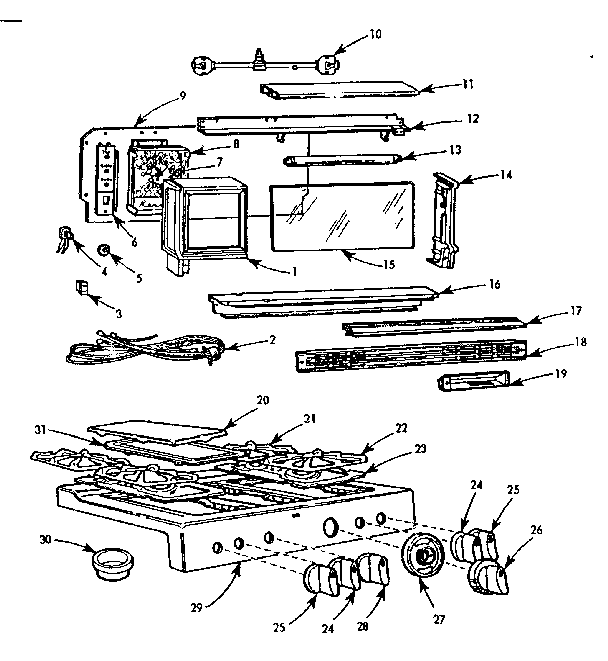 Main top section