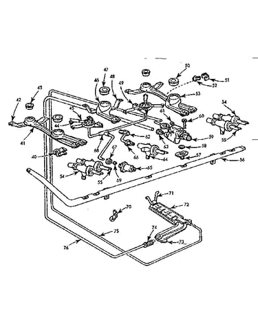 Burner section