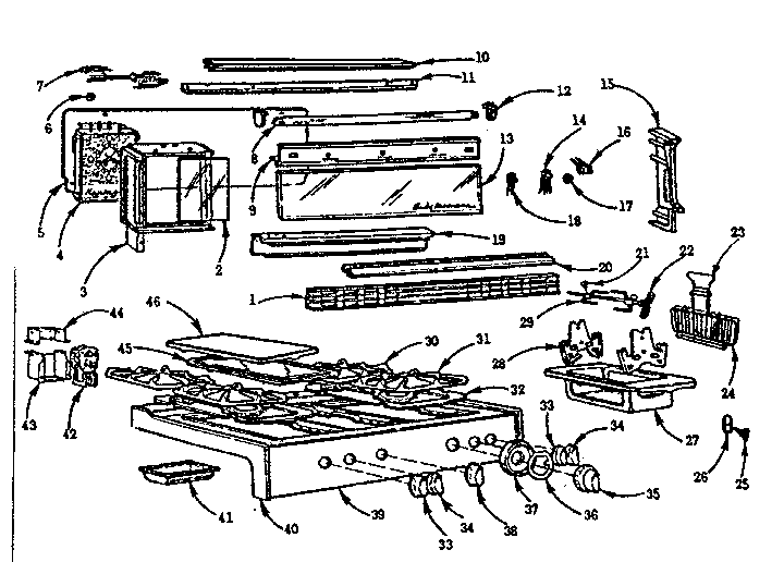 BACKGUARD AND MAIN TOP