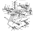 Kenmore 103736628 burner section diagram