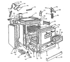 Kenmore 1037466131 body section diagram