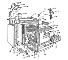 Kenmore 103748622 body section diagram