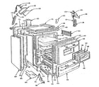 Kenmore 1037486211 body section diagram