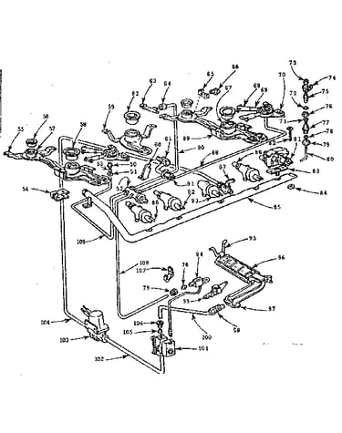 Burner section