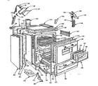 Kenmore 1037486241 body section diagram